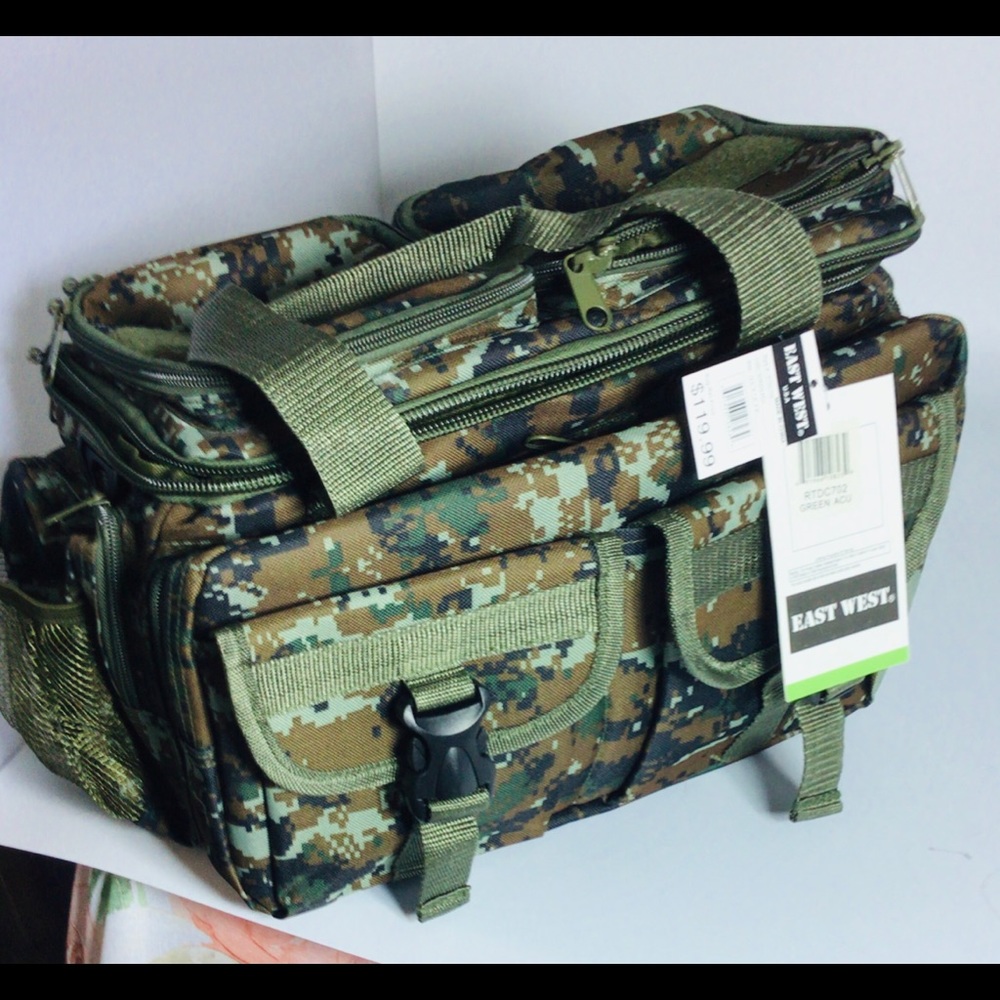 Digital shooting range or fishing tactical bag.